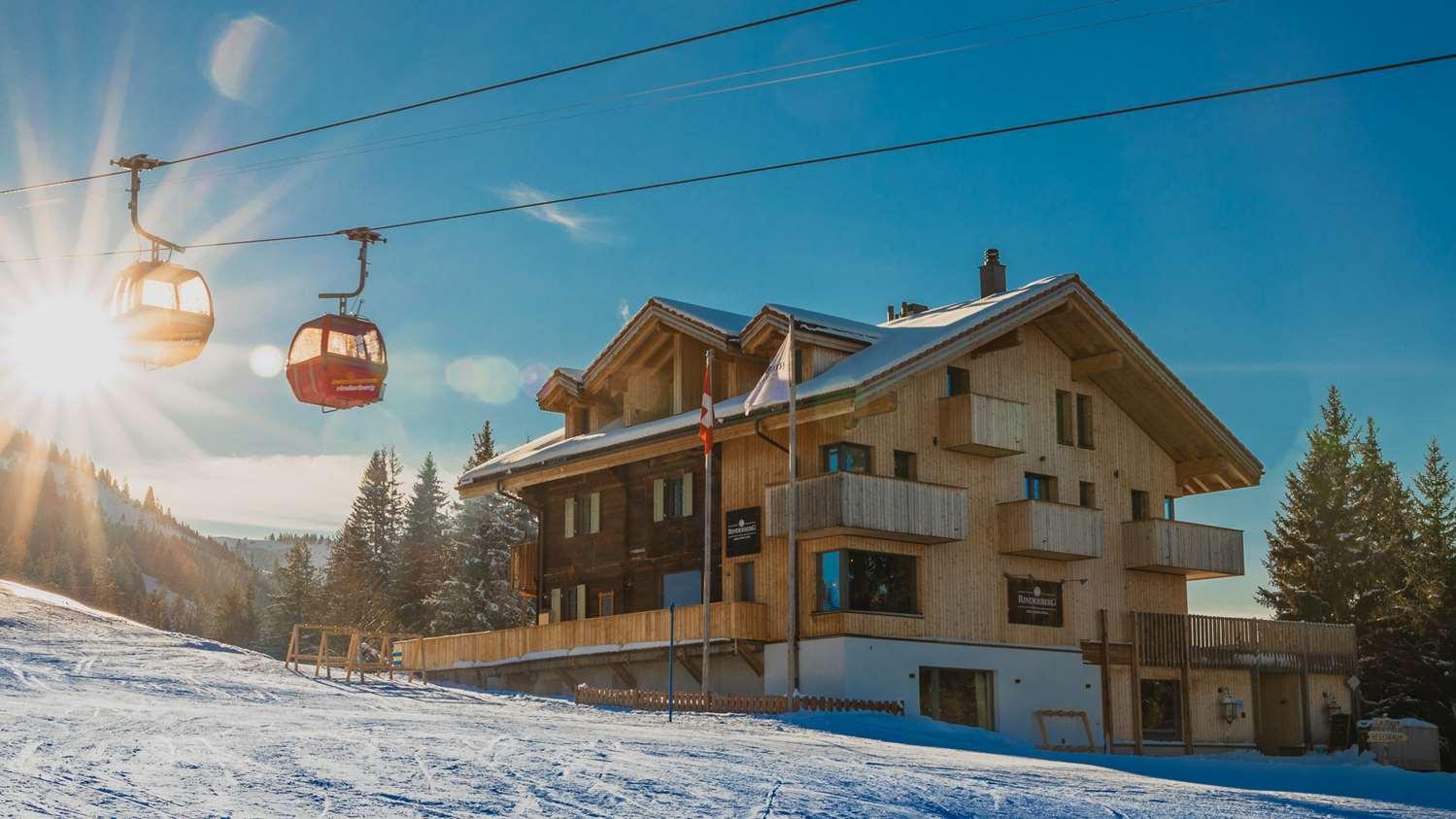 Rinderberg Swiss Alpine Lodge Zweisimmen Eksteriør billede