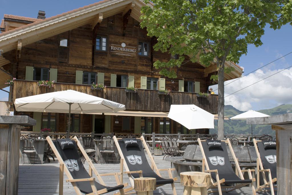 Rinderberg Swiss Alpine Lodge Zweisimmen Eksteriør billede