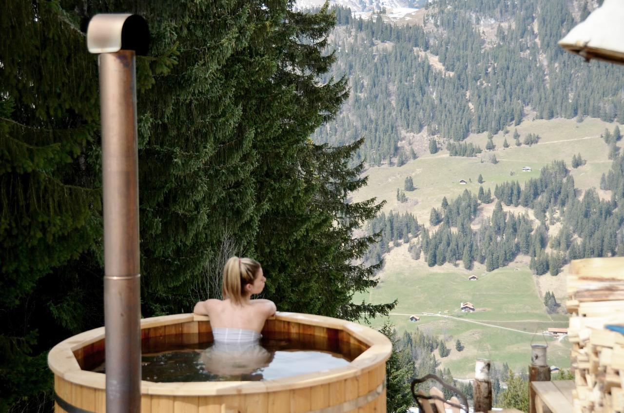 Rinderberg Swiss Alpine Lodge Zweisimmen Eksteriør billede