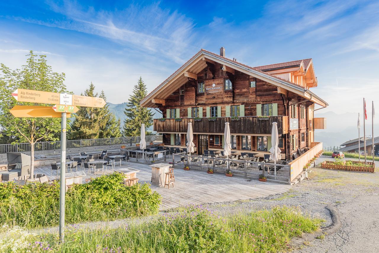 Rinderberg Swiss Alpine Lodge Zweisimmen Eksteriør billede