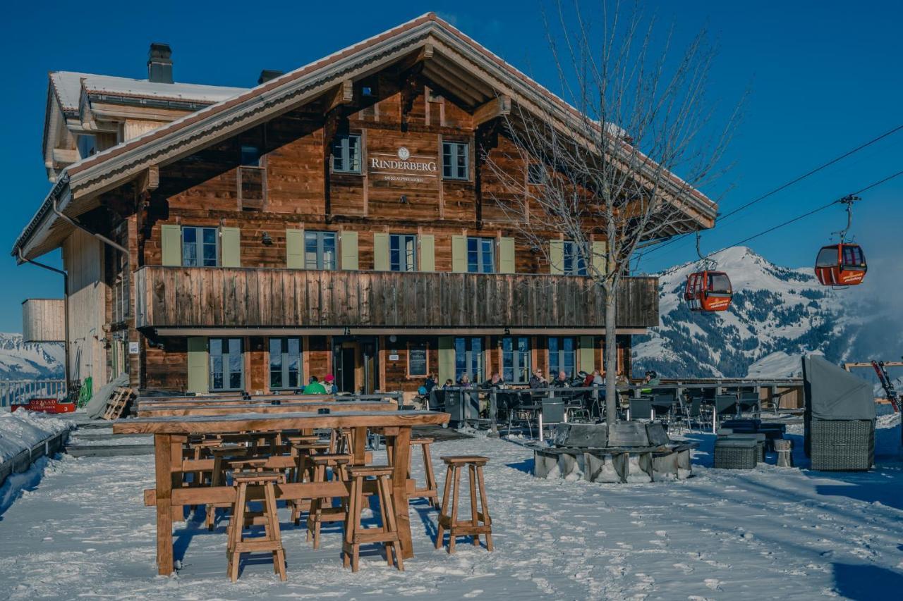 Rinderberg Swiss Alpine Lodge Zweisimmen Eksteriør billede
